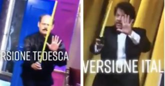 Copertina di Lol, la “Gioconda umana” di Elio e la gag di Lillo sono le stesse della versione tedesca del programma: scoppia il caso