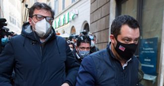 Copertina di Lega, Salvini e Giorgetti agli antipodi. “Corteo ristoratori da autorizzare, riaprire ad aprile”. “A maggio, grazie a chi è civile nelle difficoltà”