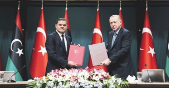 Copertina di Gas, petrolio e armi: la “ricompensa” libica all’aiuto del Sultano