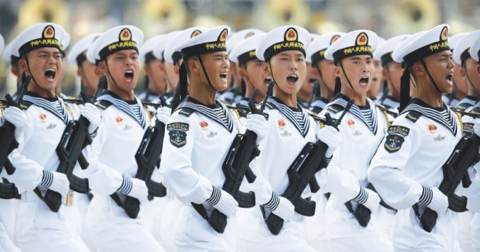 Vedette per mare e per aria. Pechino prova la conquista