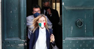 Copertina di Gli show “aperturisti”di Salvini per fermare la corsa di Meloni