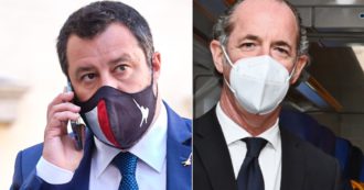Copertina di Salvini oscura Zaia: il governatore e i suoi uomini sono spariti dal sito della Liga Veneta