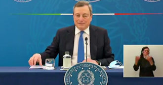 Copertina di Riaperture, Draghi: “Decisioni prese su evidenze scientifiche, non sono scelte fatte per vedere che effetto fanno”