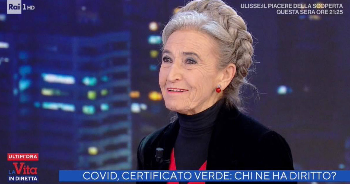 La Vita in Diretta, Barbara Alberti si è vaccinata: “Come farsi una canna”. Imbarazzo in studio