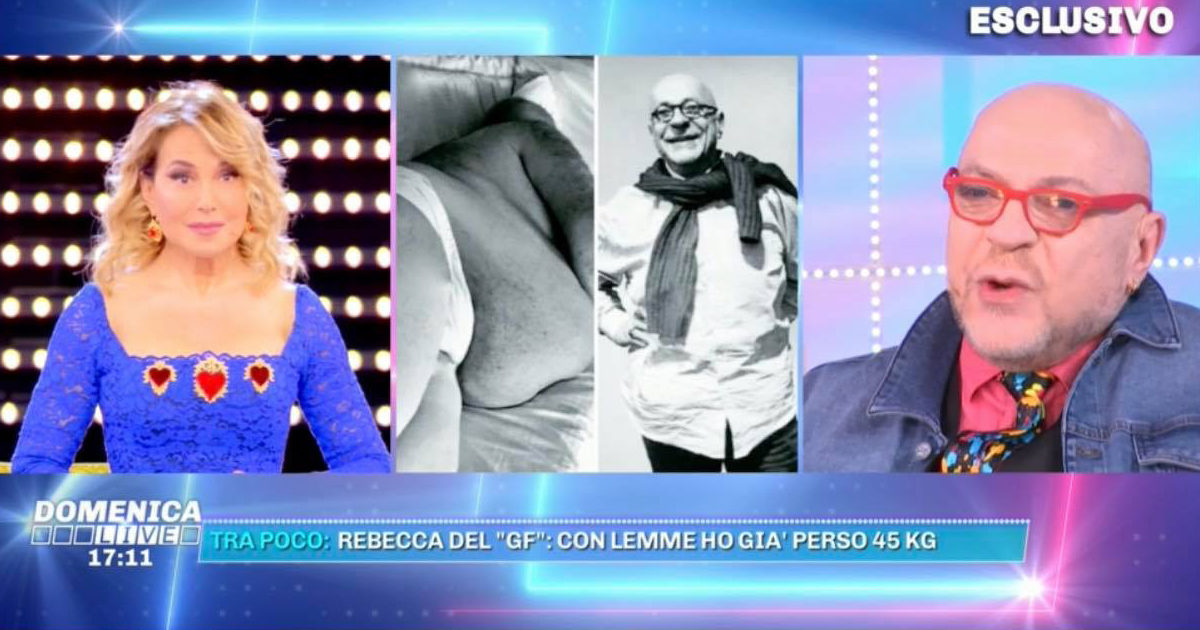 Domenica Live, Platinette: “Ecco come ho perso quasi 70 chili in 1 anno e mezzo”. E Giovanni Ciacci: “Cammino, improvvisamente vedo delle buche e crollo”