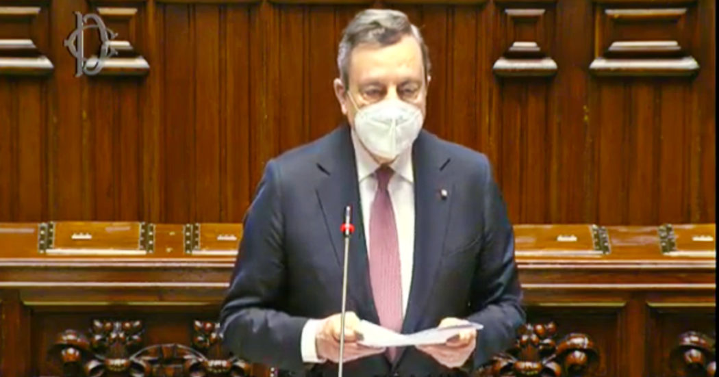 Piano di ripresa, Draghi al Parlamento: “Sono certo che lo attueremo. Onestà prevarrà su corruzione, stupidità e interessi costituiti”