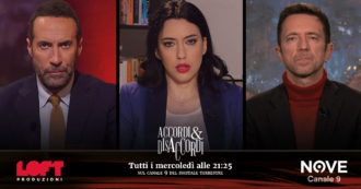 Copertina di Lucia Azzolina ad Accordi&Disaccordi (Nove): “Polemica sul coprifuoco? Manovra politica creata ad hoc da Matteo Salvini”