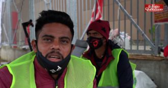 Copertina di Prato, i 100 giorni di protesta degli operai della Texprint: “Qui fuori al freddo per avere giornata di 8 ore”. Azienda: “Nessun sfruttamento”