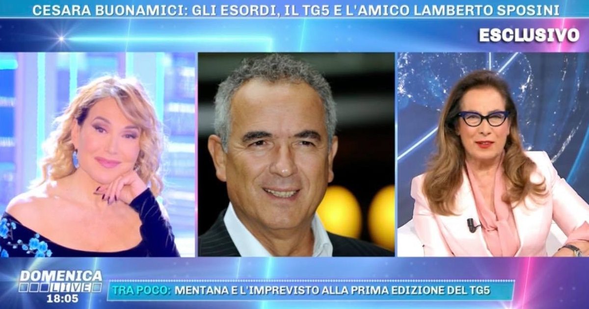 Domenica Live, Cesara Buonamici rompe il silenzio su Lamberto Sposini: “Non riesco a parlare di quel momento, è troppo doloroso”