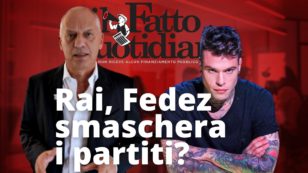 Copertina di Rai, Fedez smaschera i partiti? Segui la diretta con Peter Gomez