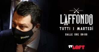Copertina di Andrea Scanzi dedica L’affondo a Matteo Salvini: “Tra giravolte e gaffe è tornato quello del Papeete 2019”