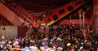 Copertina di Città del Messico, crolla ponte al passaggio di un treno della metropolitana: 23 morti e 70 feriti