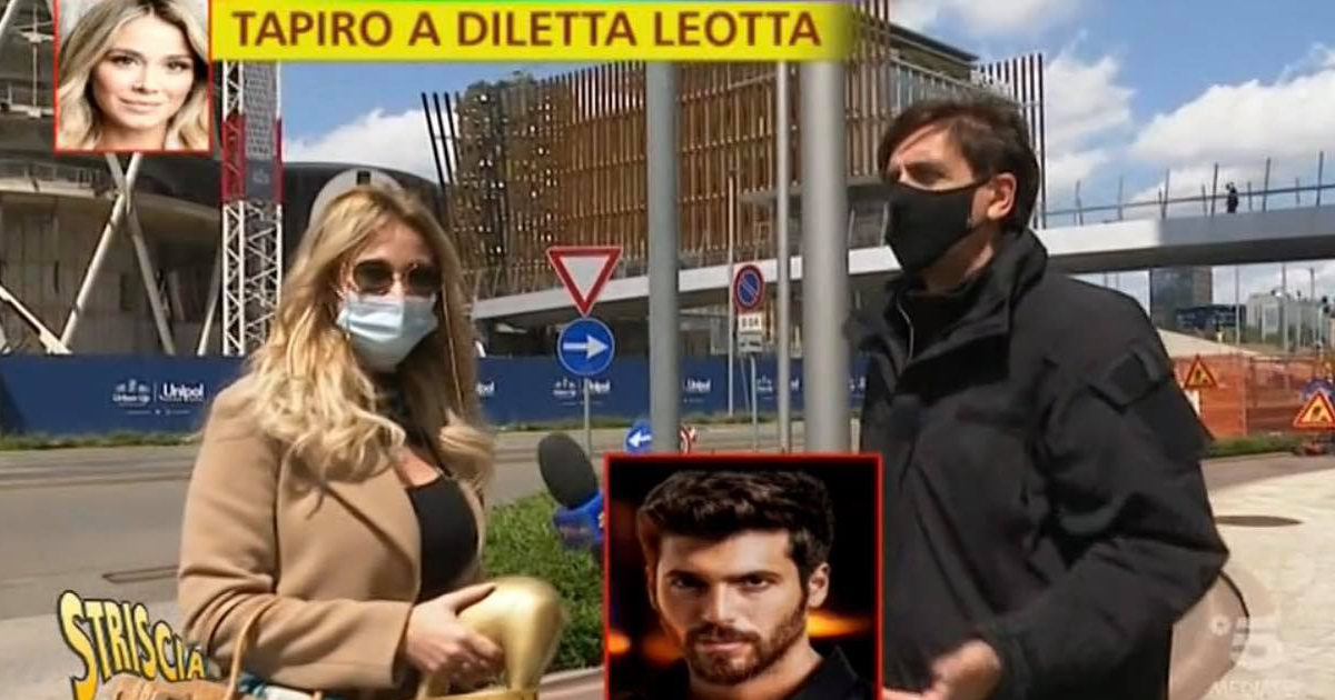 Striscia la Notizia, Tapiro a Diletta Leotta per il bacio con Ryan Friedkin: “Un limone si può concedere”