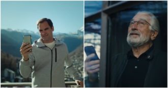 Copertina di “Roger, la Svizzera è troppo perfetta…”: lo spot con Robert De Niro e Federer è esilarante – Video