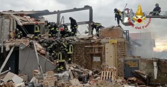 Esplosione in una casa a Gubbio: un morto e due persone estratte vive dalle macerie. Una donna risulta ancora dispersa