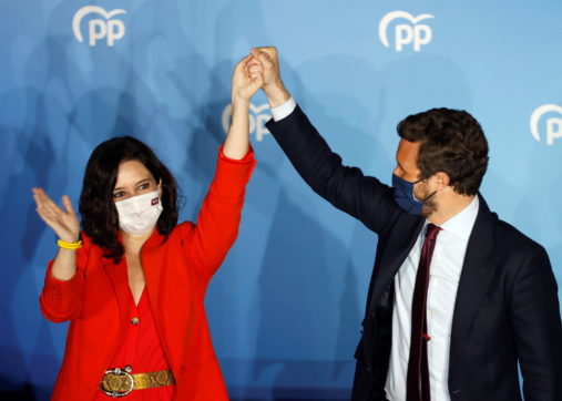 Copertina di Spagna, le conseguenze di Ayuso: Casado incassa, Iglesias lascia e tra i socialisti è tutto un repulisti