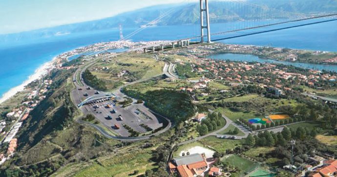 Copertina di Riecco il Ponte di Messina: il denso studio con 2 buchi