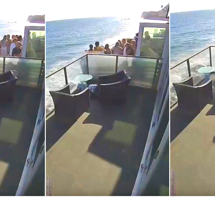 Malibù, crolla un balcone durante una festa in riva al mare: nove persone ferite – Video