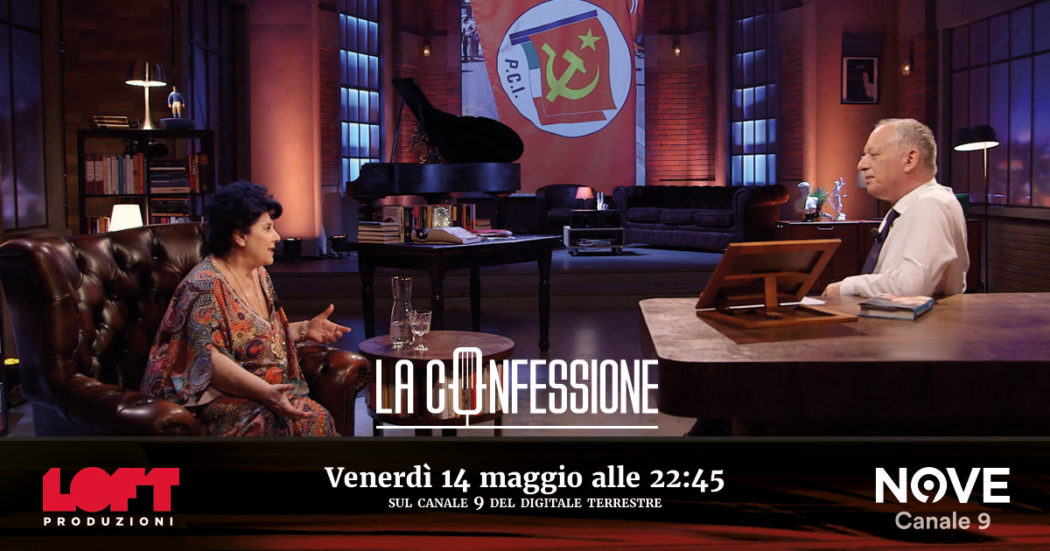 Marisa Laurito a La Confessione (Nove) di Peter Gomez: “La bandiera del Pci? Mi fa ancora battere il cuore. Mi sento di sinistra”
