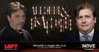 Copertina di Pierpaolo Sileri e Tomaso Montanari ospiti di Accordi&Disaccordi stasera alle 21.25 su Nove. Con Marco Travaglio