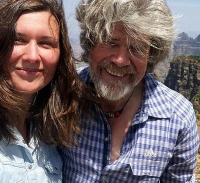 Reinhold Messner sulla moglie Diane Schumacher più giovane di 36 anni: “Sopravviverà anche senza di me”