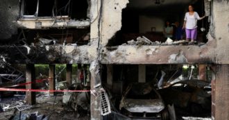 Copertina di 1.600 bombe su Israele. Quasi 100  morti a Gaza