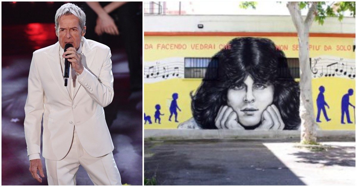 Claudio Baglioni compie 70 anni e i fan gli dedicano un murales: “Ma come vi è saltato in mente?!?”. Gianni Morandi: “Auguri al mio Capitano”