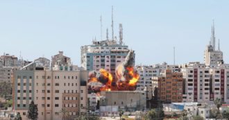 Copertina di Israele: “Nessuna tregua”. Abbattuta la torre dei media