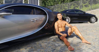 Copertina di “Ronaldo mi ha venduto la sua Porsche a metà prezzo in cambio del numero della star di X-Factor”