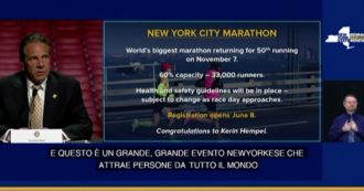 Copertina di New York, torna la maratona. L’annuncio del governatore Andrew Cuomo: “Ci saranno 33mila corridori”