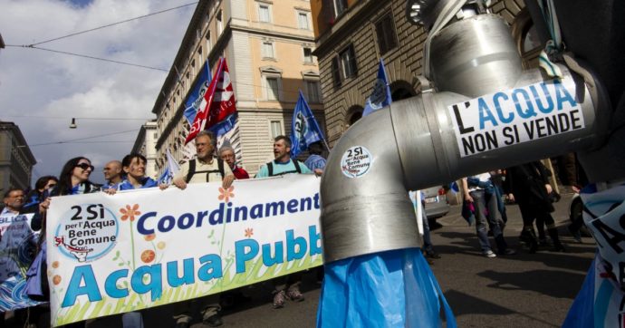 Pnrr, i soldi devono arrivare anche alle aziende pubbliche che gestiscono l’acqua del Sud Italia
