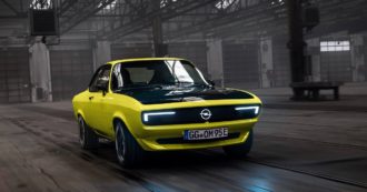 Copertina di Manta ElektroMod, il classico di Opel diventa elettrico – FOTO