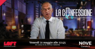 Copertina di Giorgia Meloni ospite de La Confessione di Peter Gomez venerdì 21 maggio alle 22.45 su Nove