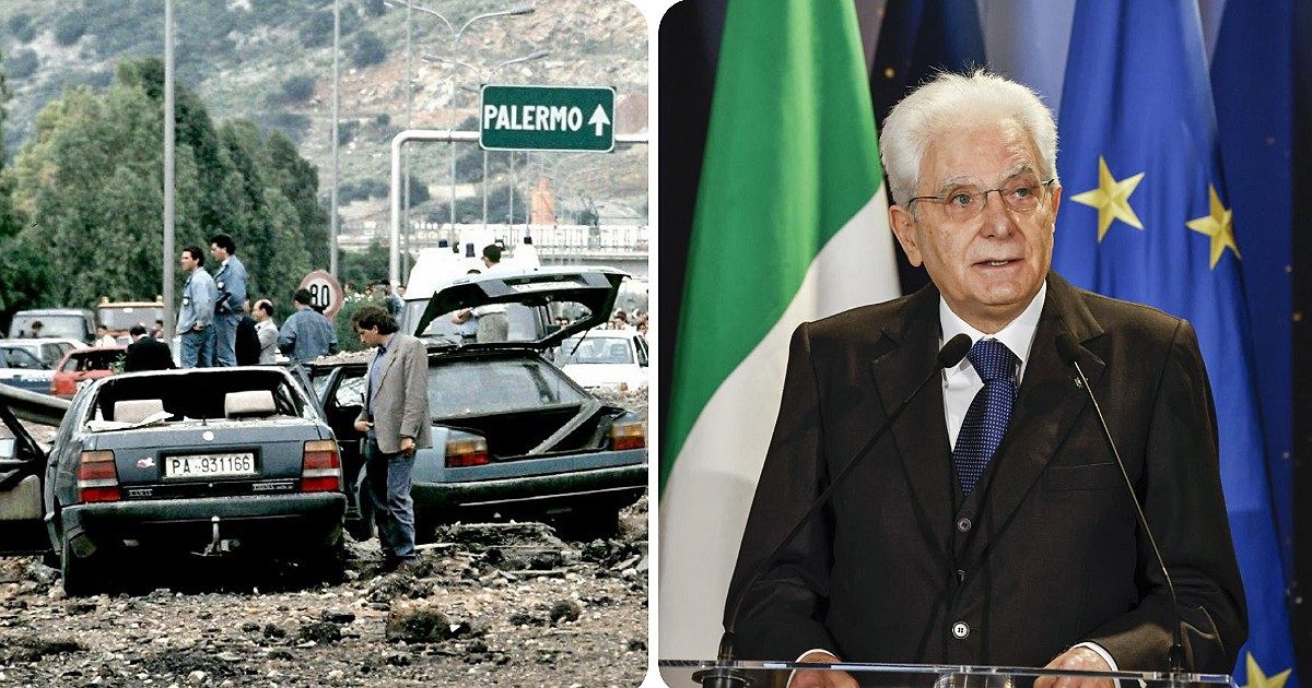 Strage di Capaci, il presidente Mattarella: “O si sta contro la mafia o si è complici, non ci sono alternative. Polemiche e contese minano prestigio e autorevolezza della magistratura”