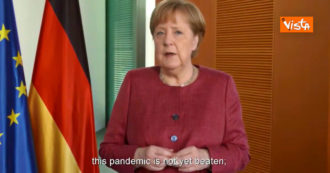 Copertina di Covid, Merkel all’Oms: “Questa non sarà l’ultima pandemia, facciamoci trovare più preparati in futuro” – Video
