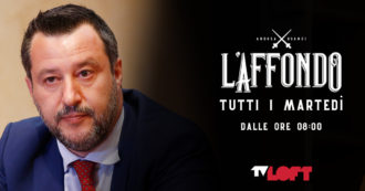 Copertina di Andrea Scanzi dedica L’affondo a Matteo Salvini: “Ecco la sua parabola: da Cazzaro verde a pesce politicamente bollito”