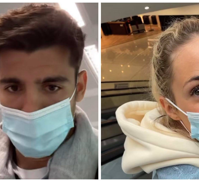 Alvaro Morata e la moglie Alice Campello respinti in aeroporto, lui sbotta: “Complimenti, hai rotto le pal*e”