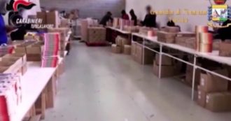 Copertina di Dieci ore di lavoro al giorno per 350 euro al mese in una fabbrica di pennarelli: cinque arresti a Cagliari e Torino – Il video