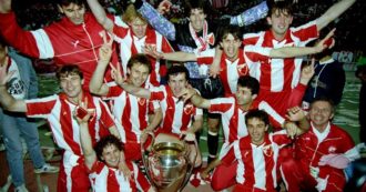 Copertina di Trent’anni fa la Stella Rossa alzava la Coppa dei Campioni al San Nicola di Bari mentre la Jugoslavia era in fiamme