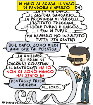 Copertina di La vignetta di Natangelo