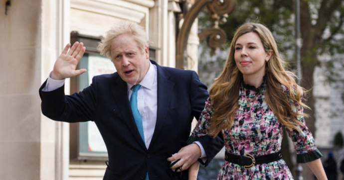 Boris Johnson e Carrie Symonds si sono sposati Boris Johnson e Carrie Symonds si sono sposati