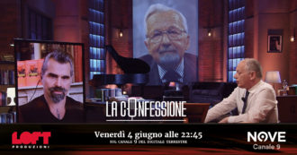 Copertina di Piero Pelù a La Confessione (Nove) di Peter Gomez: “Nel 95 intervistai Licio Gelli: mi parlò di Andreotti e Berlusconi in modo lusinghiero”