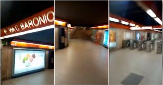 Copertina di Roma, la denuncia di un cittadino: “Bloccato in una stazione della metropolitana, tutte le porte chiuse. Ho dovuto chiamare la polizia” – Video