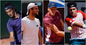 Copertina di Roland Garros, l’Italia fa il pieno: Berrettini, Sinner, Musetti e Cecchinato raggiungono Fognini al terzo turno dello Slam. Out Seppi