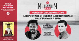 Copertina di Il reportage di guerra dai fronti caldi, dall’Iraq alla Siria: segui la diretta di FqMillenniuM