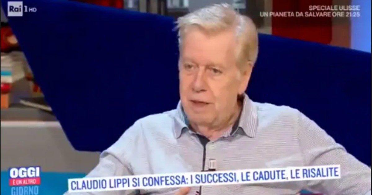 Oggi è un altro giorno, Claudio Lippi: “Sia io che mio padre truffati da amici. Ora ho un sacco di debiti, non posso farli pagare alle mie figlie”
