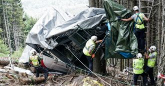 Copertina di Mottarone, il racconto di tre testimoni agli inquirenti: “La cabina era bassissima per poco non ci ha prese”
