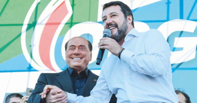 Salvini va sul carro di B. per scappare da Meloni