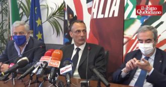 Copertina di Il salto triplo di De Vito da M5s a Forza Italia: “Giravolta? No, sempre stata la mia area politica”. L’annuncio tra Gasparri e Tajani – Video