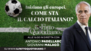Copertina di Iniziano gli europei, come sta il calcio italiano? Rivedi l’evento con Antonio Padellaro e Giovanni Malagò